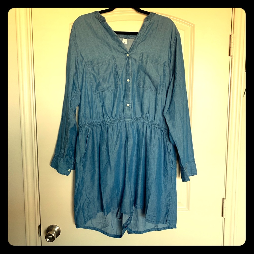 Long sleeve romper
